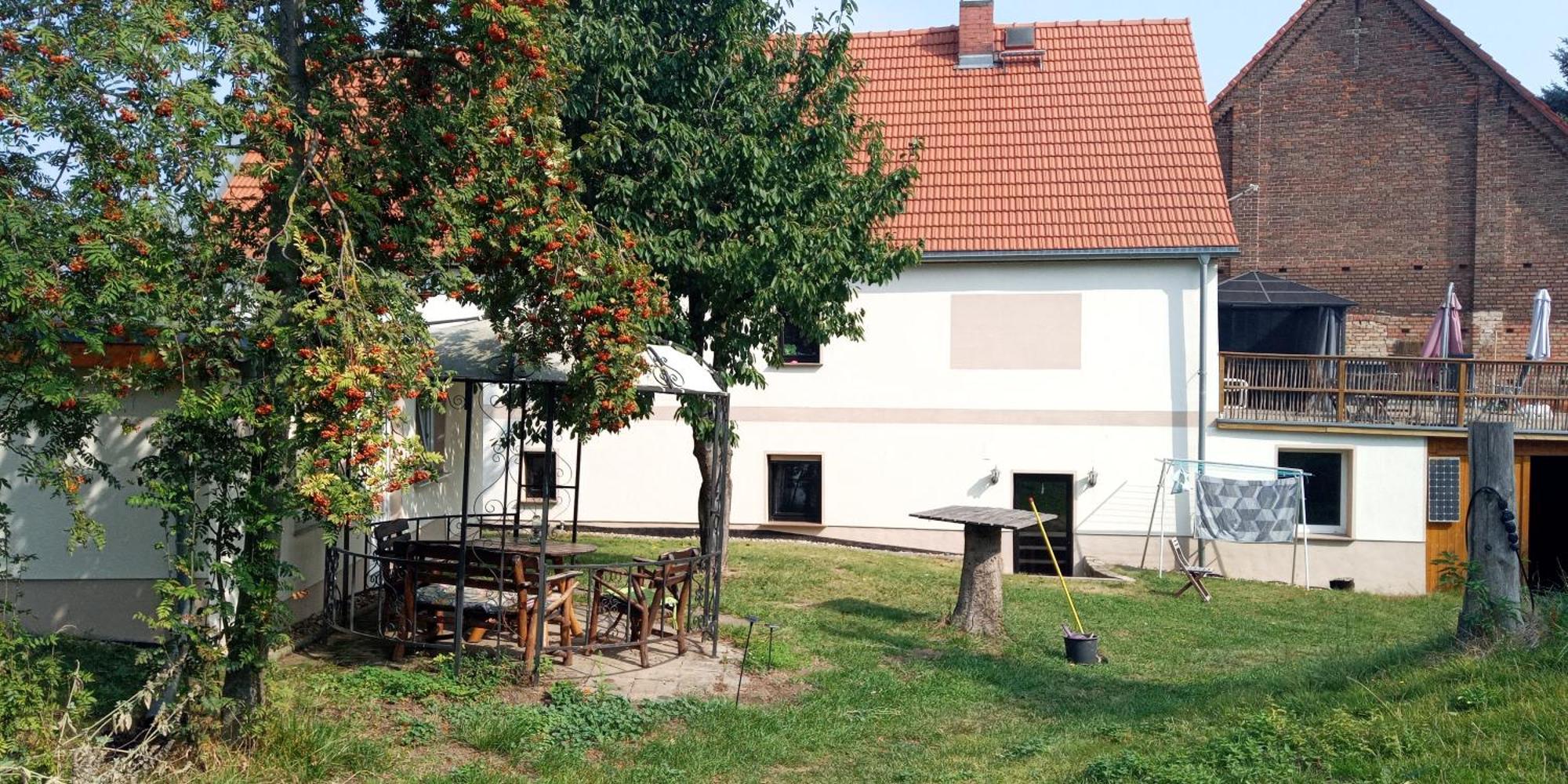 Ferienwohnung Auf Dem Gutshof Renz Weißenfels 外观 照片